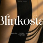 Blinkosta Font - Featured Image