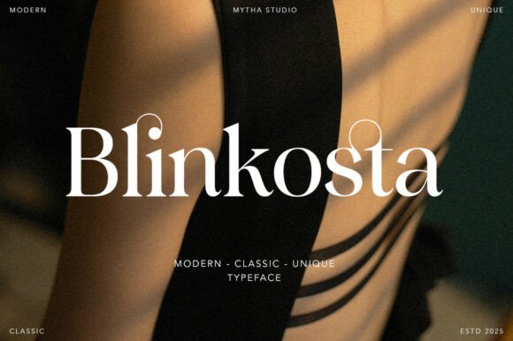 Blinkosta Font - Featured Image