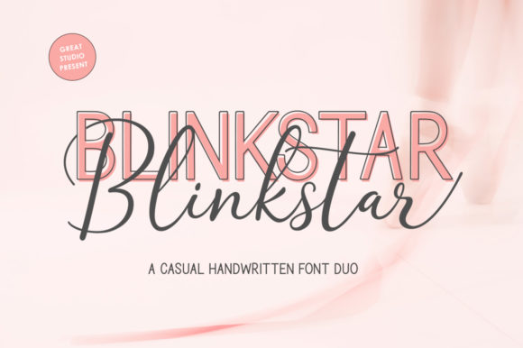 Blinkstar Duo Font - Featured Image