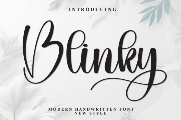 Blinky Font - Featured Image