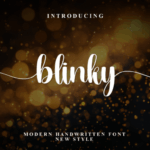 Blinky Font - Featured Image