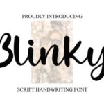 Blinky Font - Featured Image