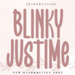 Blinky Justime Font - Featured Image
