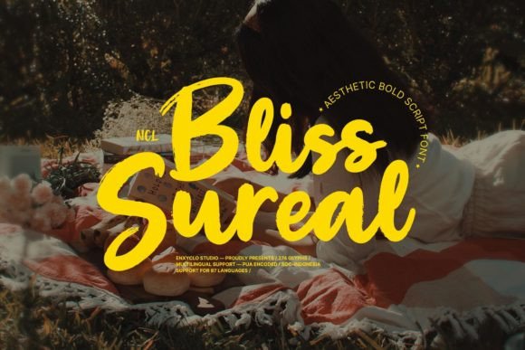 Bliss Sureal Font - Featured Image