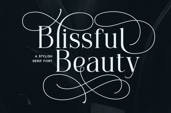 Blissful Beauty Font - Featured Image