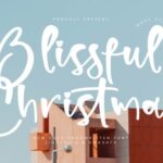 Blissful Christmas Font - Featured Image