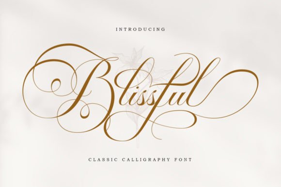 Blissful Font - Featured Image