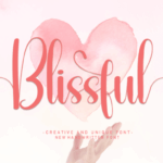 Blissful Font - Featured Image