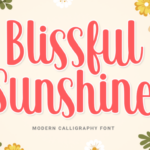 Blissful Sunshine Font - Featured Image