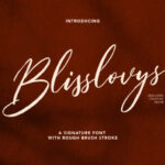 Blisslovys Font - Featured Image