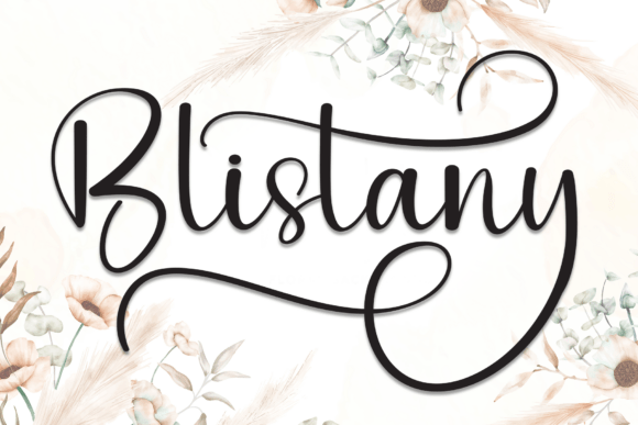 Blistany Font - Featured Image
