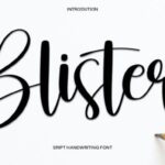 Blister Font - Featured Image