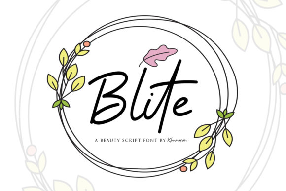 Blite Font - Featured Image