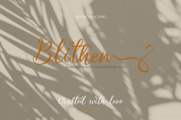 Blithen Font - Featured Image