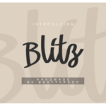 Blitz Font - Featured Image
