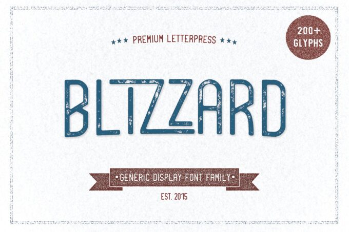 Blizzard Font - Featured Image