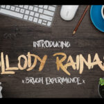 Bllody Rainan Font - Featured Image