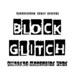 Block Glitch Font - Featured Image