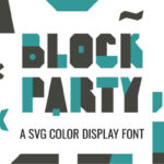 Block Party Font - Featured Image