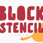 Block Stencil Font - Featured Image