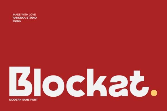 Blockat Font - Featured Image