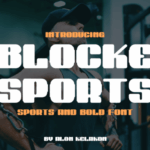 Blocke Sports Font - Featured Image