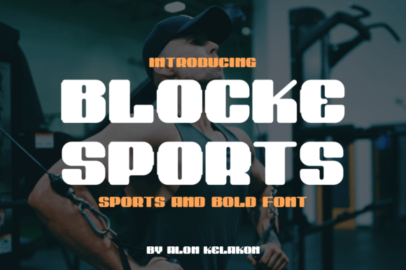 Blocke Sports Font - Featured Image