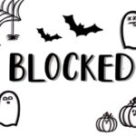 Blocked - Halloween Theme Font - Featured Image
