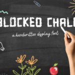 Blocked Chalk Font - Featured Image