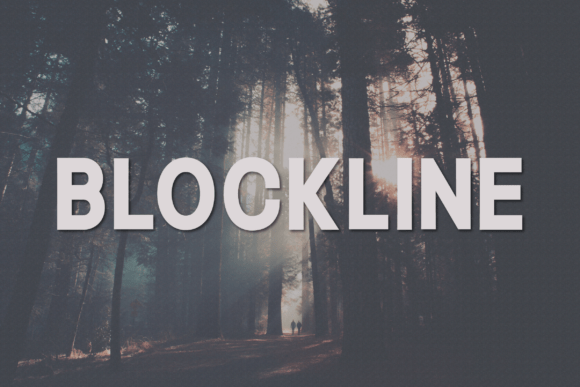 Blockline Font - Featured Image