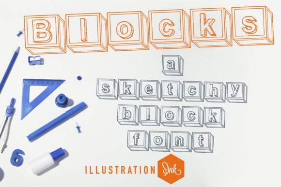 Blocks Font - Featured Image