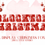 Blockton Christmas Font - Featured Image