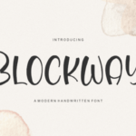 Blockway Font - Featured Image