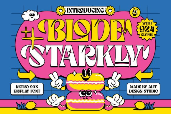 Blode Starkly Font - Featured Image
