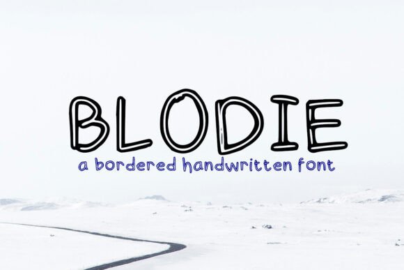 Blodie Font - Featured Image