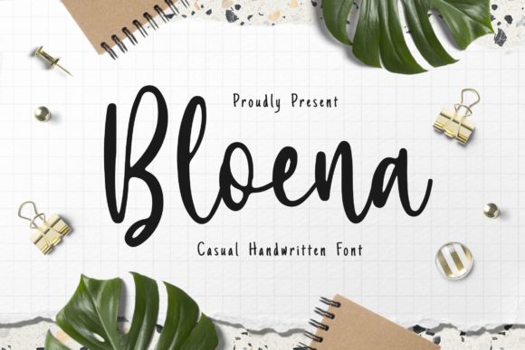 Bloena Font - Featured Image