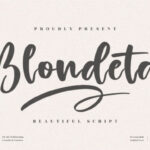 Blondeta Font - Featured Image