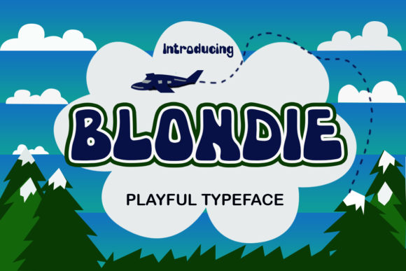 Blondie Font - Featured Image