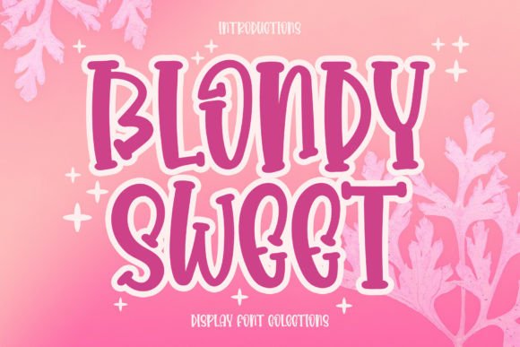 Blondy Sweet Font - Featured Image