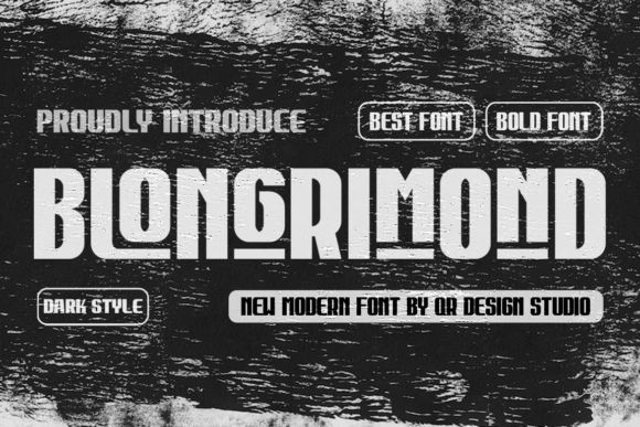 Blongrimond Font - Featured Image