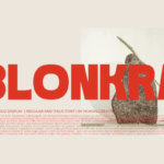 Blonkra Font - Featured Image