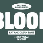 Bloob Font - Featured Image