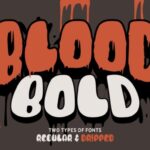 Blood Bold Font - Featured Image