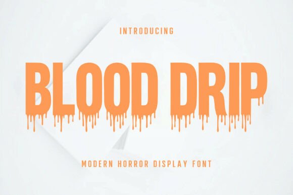 Blood Drip Font - Featured Image
