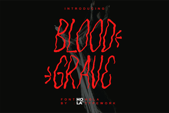 Blood Grave Font - Featured Image
