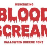 Blood Scream Font - Featured Image