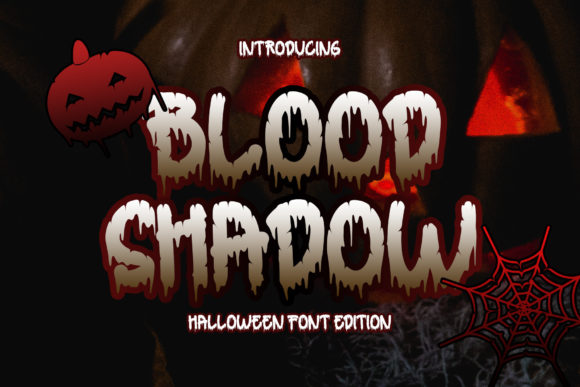 Blood Shadow Font - Featured Image