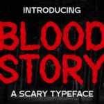 Blood Story Font - Featured Image