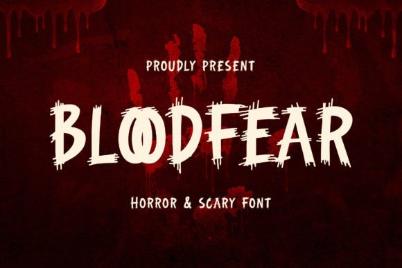 Bloodfear Font - Featured Image