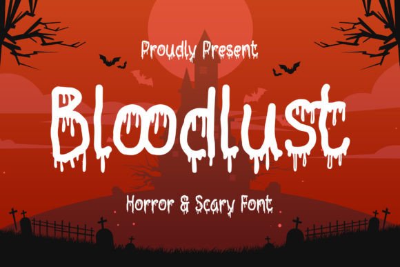 Bloodlust Font - Featured Image